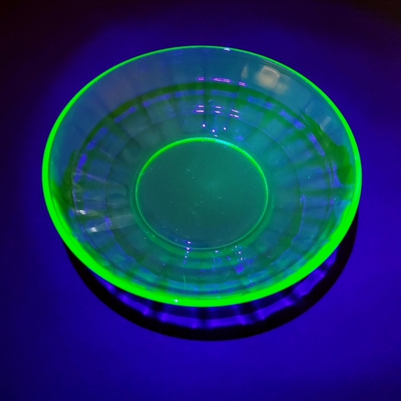 Vintage Dining Vintage Uranium Glass Dish Poshmark